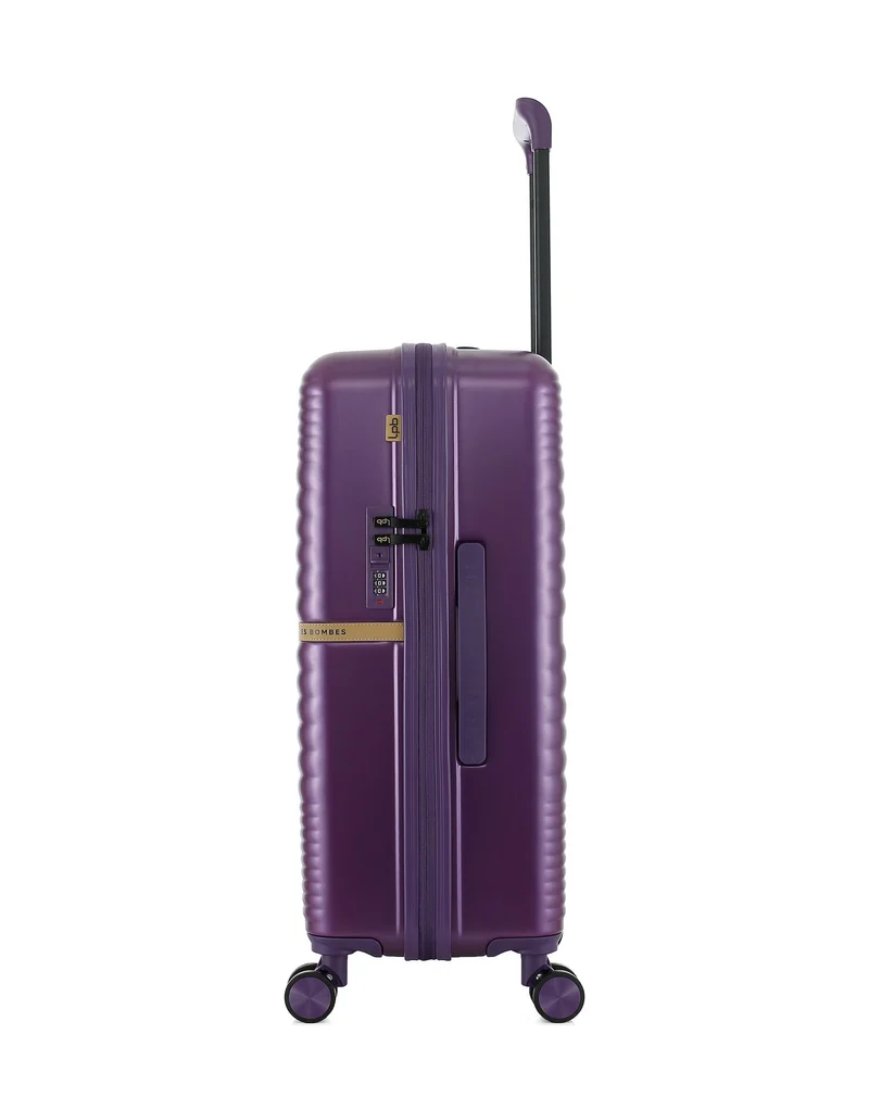 Lot de 3 Valises Rigides Taille Moyenne, Cabine et Cabine XS CELIA