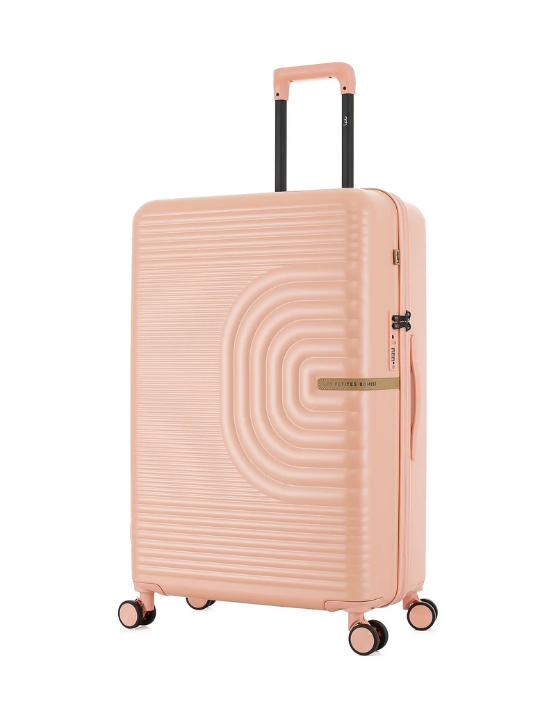 Lot de 4 Valises Rigides Grand Format, Taille Moyenne, Cabine et Cabine XS CELIA