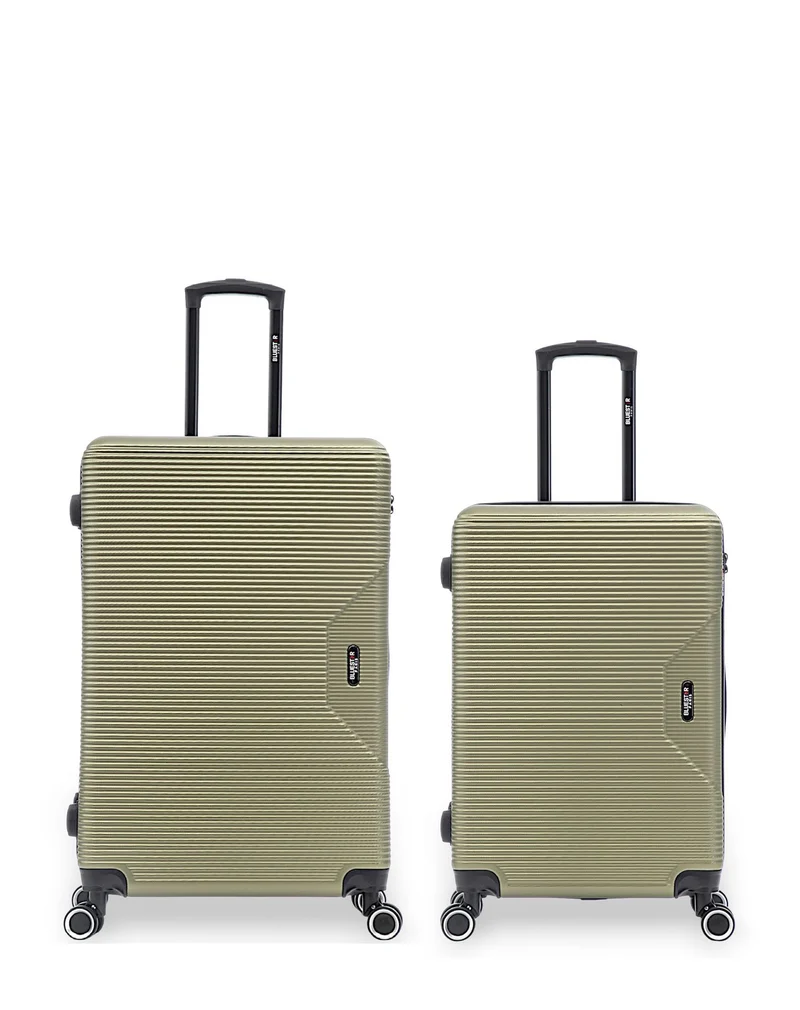 Lot de 2 Valises Rigides Grand Format et Taille Moyenne WAGRAM