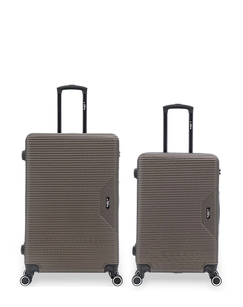 Lot de 2 Valises Rigides Grand Format et Taille Moyenne WAGRAM