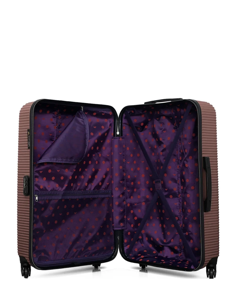 Lot de 2 valises rigides grand format et moyenne MUNICH