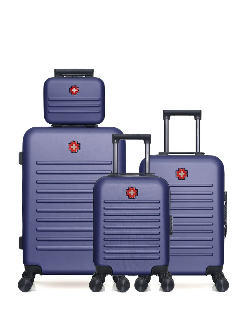 Lot de 4 Valise Weekend, Valise Cabine, Valise Cabine XXS et Vanity WIL