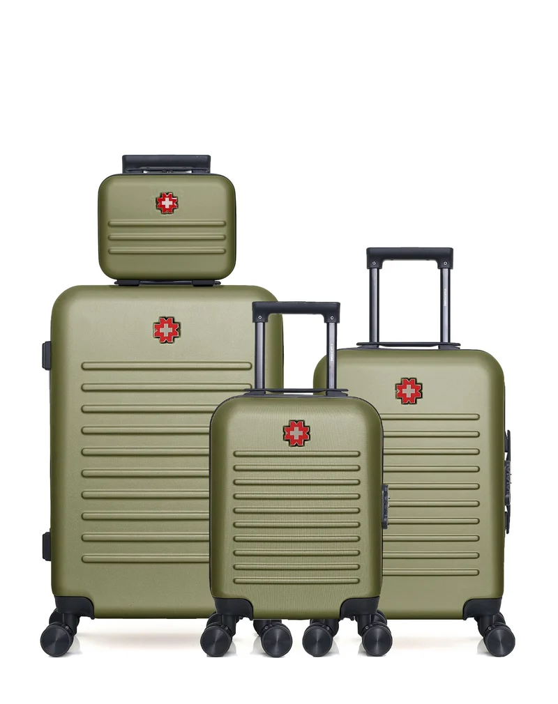 Lot de 4 Valise Weekend, Valise Cabine, Valise Cabine XXS et Vanity WIL