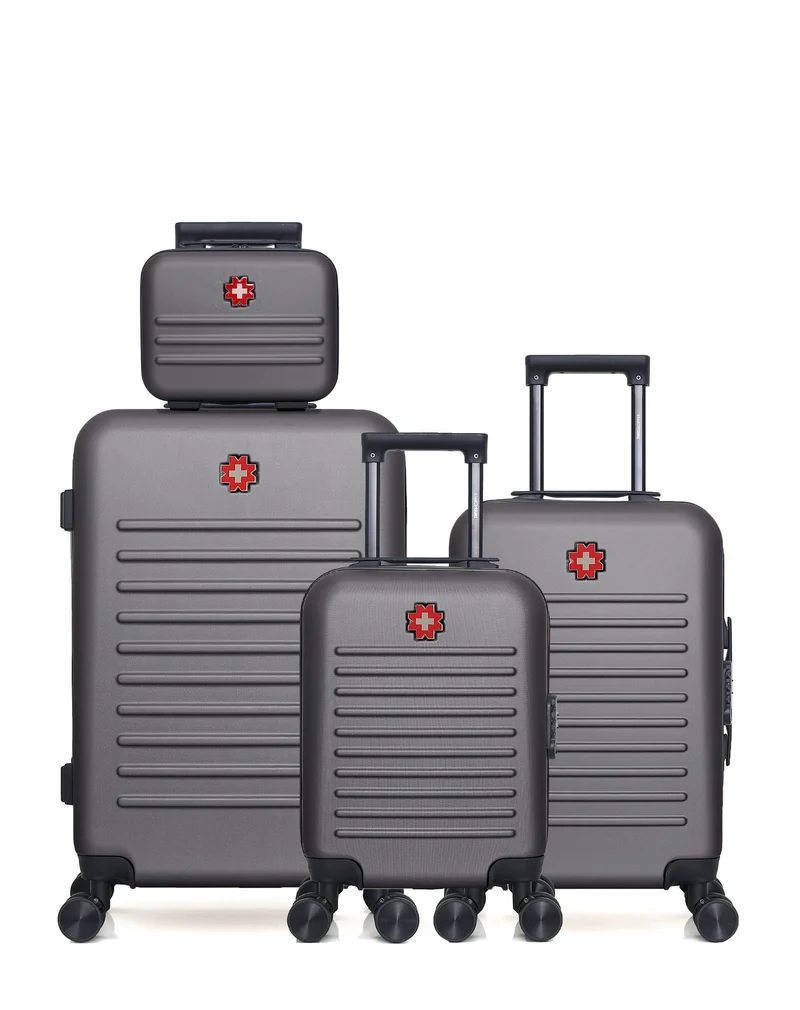 Lot de 4 Valise Weekend, Valise Cabine, Valise Cabine XXS et Vanity WIL