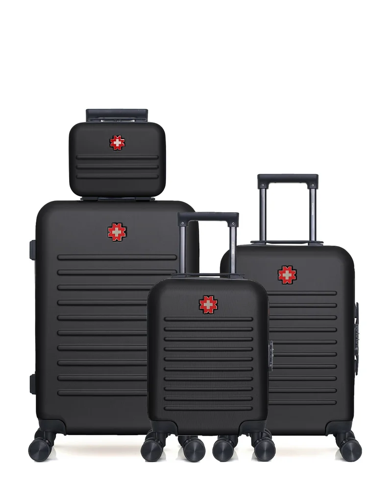 Lot de 4 Valise Weekend, Valise Cabine, Valise Cabine XXS et Vanity WIL