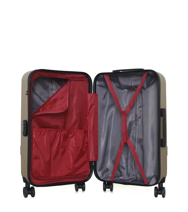 Lot de 4 Valise Weekend, Valise Cabine, Valise Cabine XXS et Vanity USTER