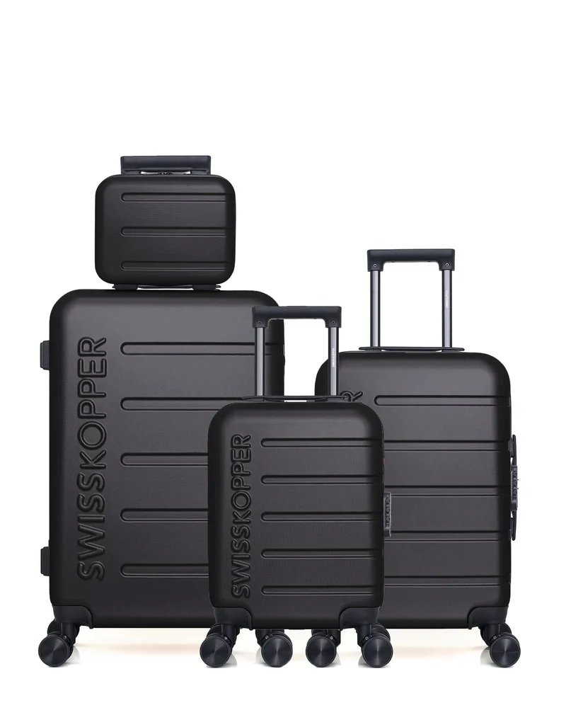 Lot de 4 Valise Weekend, Valise Cabine, Valise Cabine XXS et Vanity AIGLE