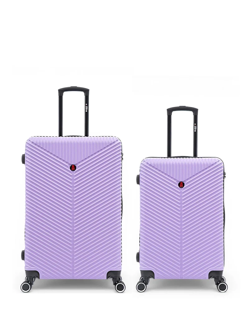 Lot de 2 Valises Rigides Grand Format et Taille Moyenne GAITE