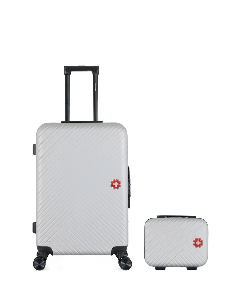 Lot de 2 Valise Taille Moyenne et Vanity SPIEZ