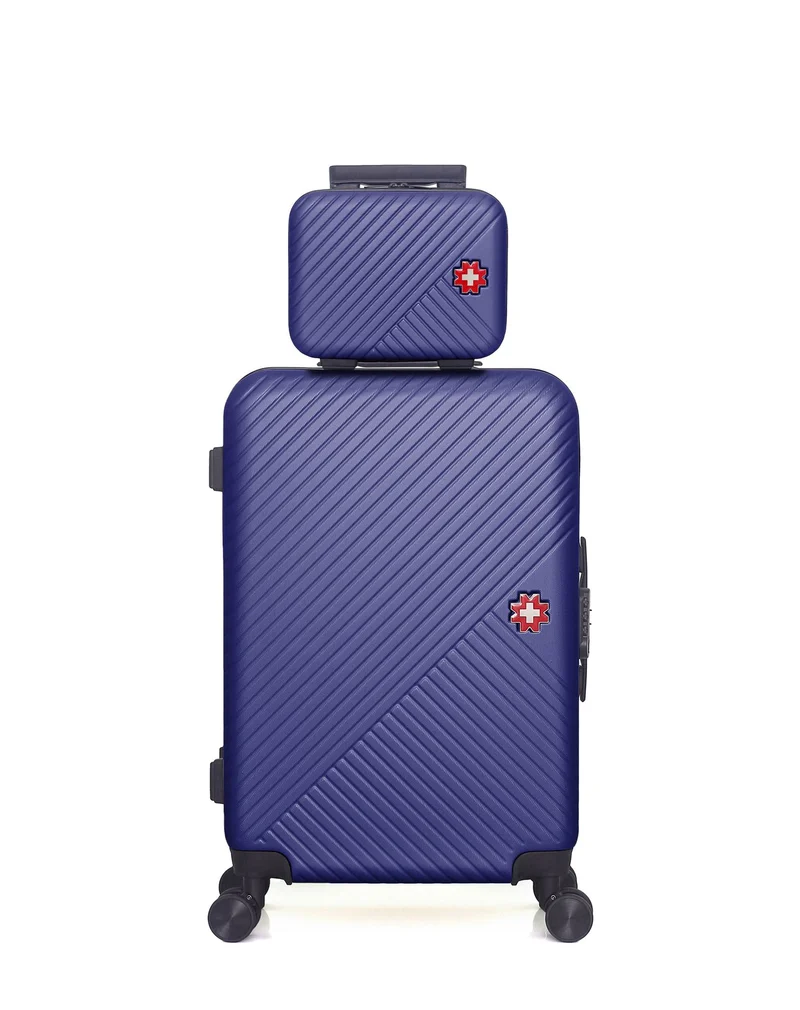 Lot de 2 Valise Taille Moyenne et Vanity SPIEZ