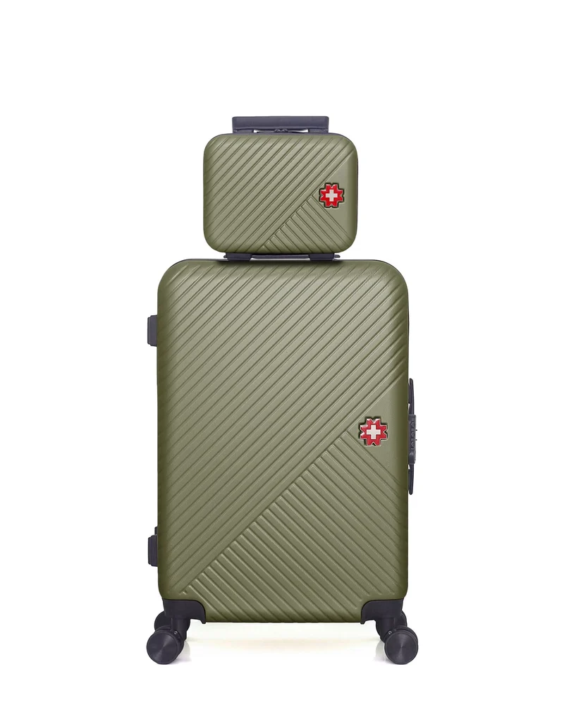 Lot de 2 Valise Taille Moyenne et Vanity SPIEZ