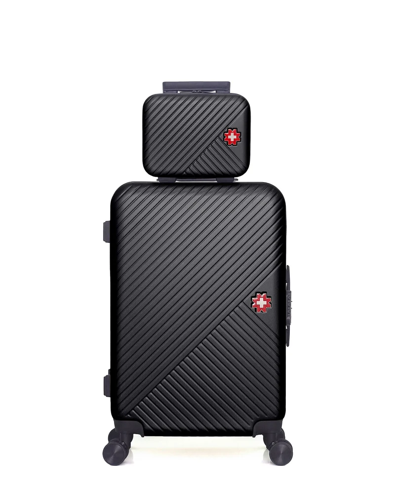 Lot de 2 Valise Taille Moyenne et Vanity SPIEZ