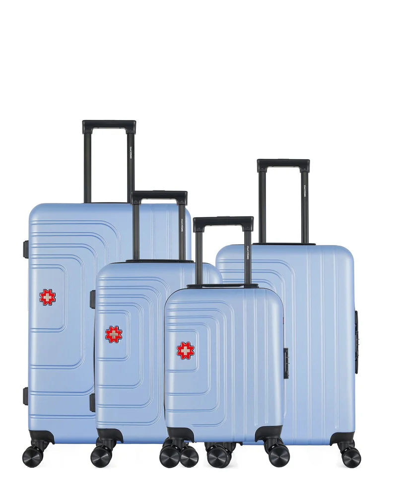 Lot de 4 Valise Grand Format, Valise Weekend, Valise Cabine, Valise Cabine XXS RÜTI