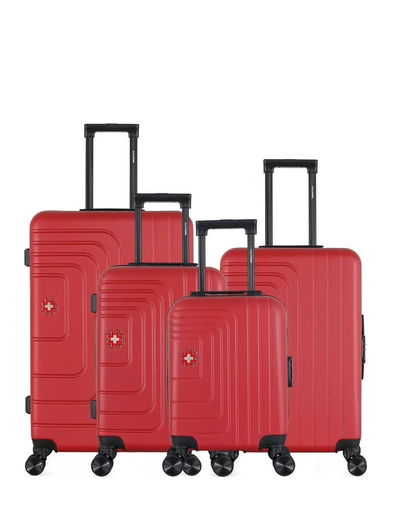 Lot de 4 Valise Grand Format, Valise Weekend, Valise Cabine, Valise Cabine XXS RÜTI