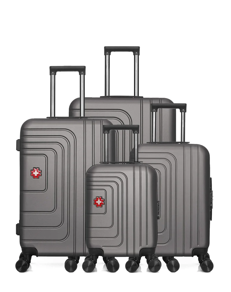 Lot de 4 Valise Grand Format, Valise Weekend, Valise Cabine, Valise Cabine XXS RÜTI