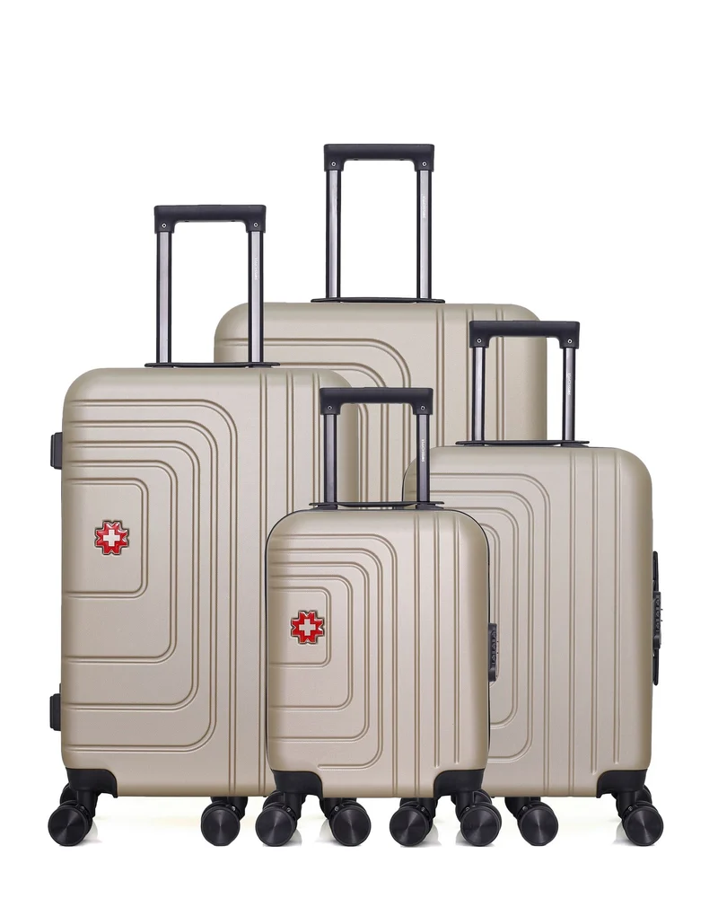 Lot de 4 Valise Grand Format, Valise Weekend, Valise Cabine, Valise Cabine XXS RÜTI