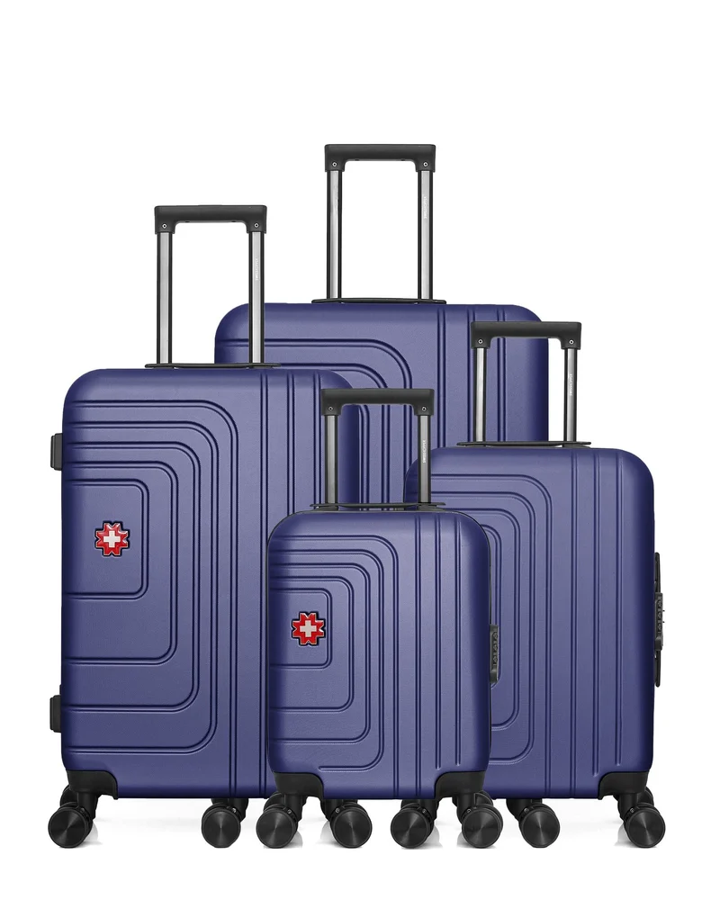 Lot de 4 Valise Grand Format, Valise Weekend, Valise Cabine, Valise Cabine XXS RÜTI