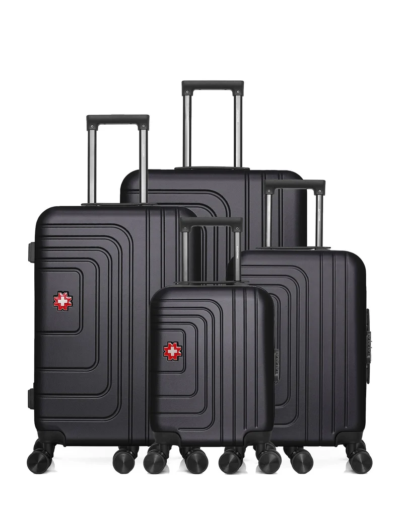 Lot de 4 Valise Grand Format, Valise Weekend, Valise Cabine, Valise Cabine XXS RÜTI