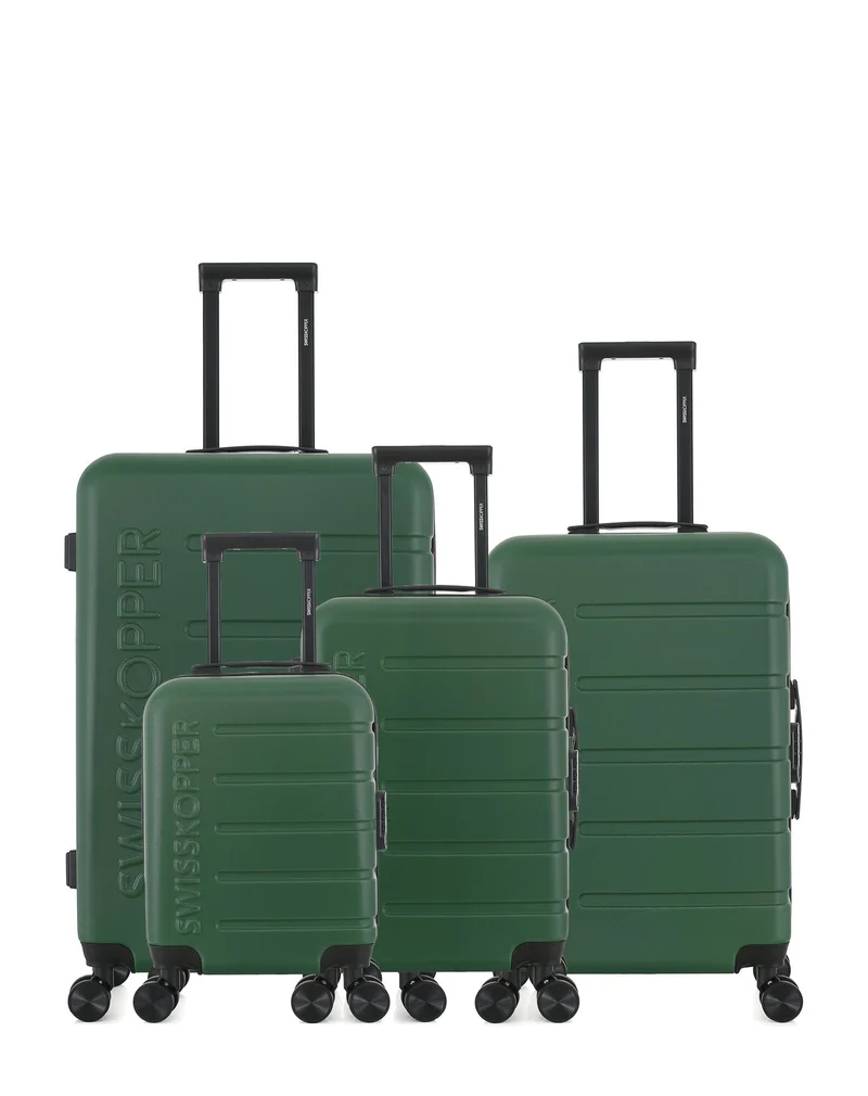 Lot de 4 Valise Grand Format, Valise Weekend, Valise Cabine, Valise Cabine XXS AIGLE