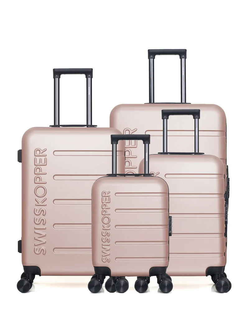 Lot de 4 Valise Grand Format, Valise Weekend, Valise Cabine, Valise Cabine XXS AIGLE