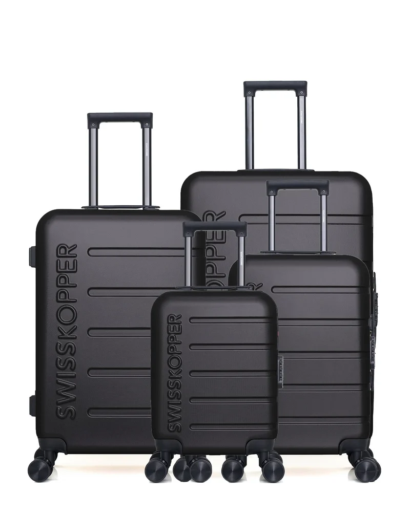 Lot de 4 Valise Grand Format, Valise Weekend, Valise Cabine, Valise Cabine XXS AIGLE
