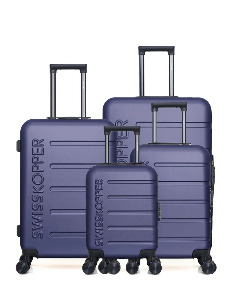 Lot de 4 Valise Grand Format, Valise Weekend, Valise Cabine, Valise Cabine XXS AIGLE