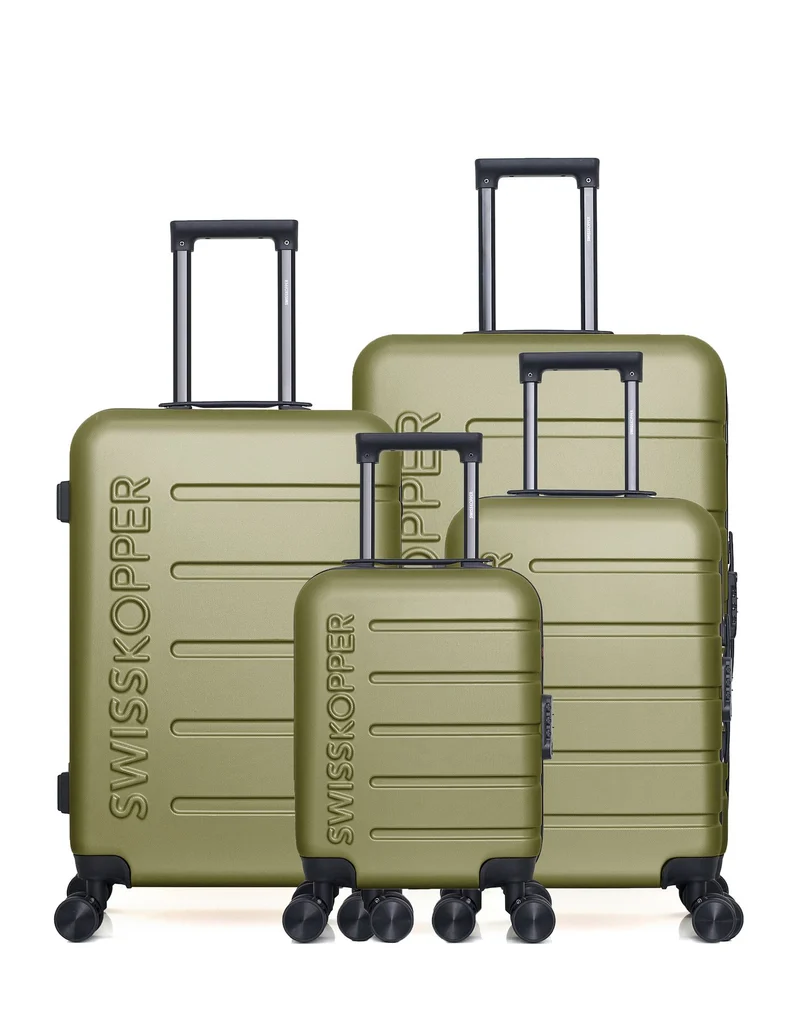 Lot de 4 Valise Grand Format, Valise Weekend, Valise Cabine, Valise Cabine XXS AIGLE