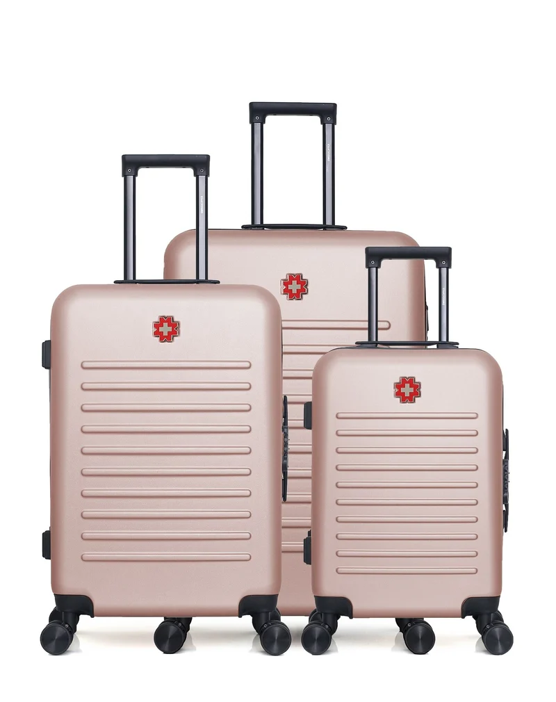 Lot de 3 Valise Grand Format, Valise Weekend et Valise Cabine WIL
