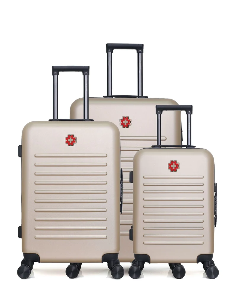 Lot de 3 Valise Grand Format, Valise Weekend et Valise Cabine WIL