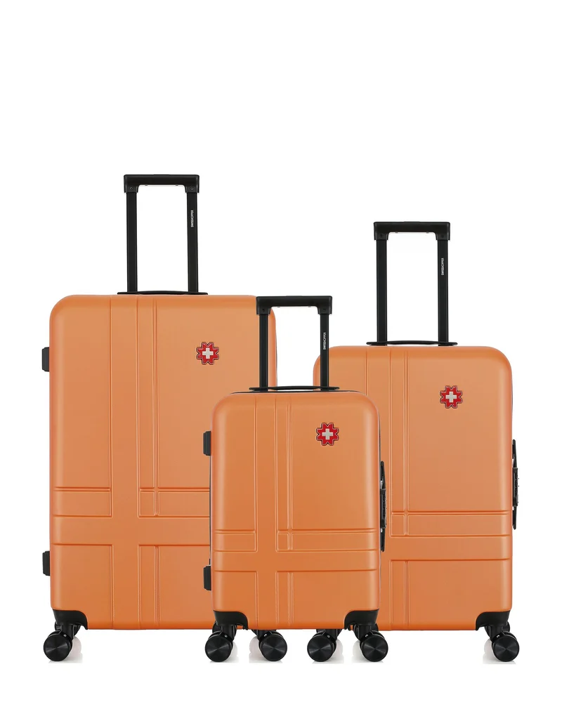 Lot de 3 Valise Grand Format, Valise Weekend et Valise Cabine USTER