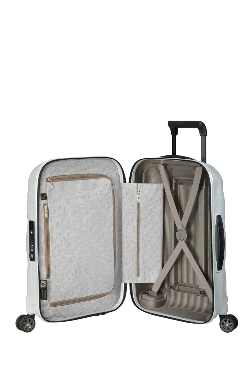 C-lite Samsonite Cabine Court Séjour S - Blanc