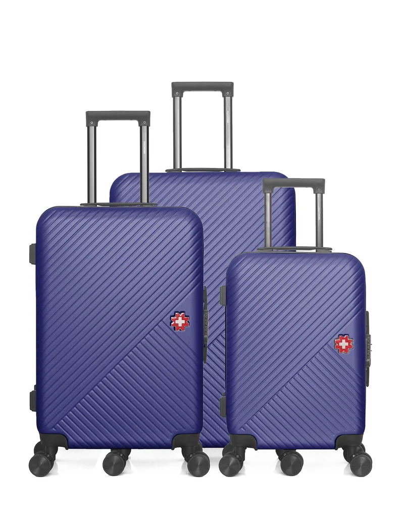 Lot de 3 Valise Grand Format, Valise Weekend et Valise Cabine SPIEZ