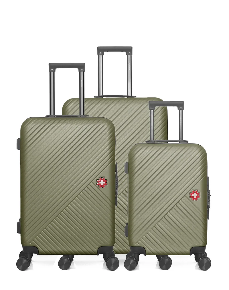 Lot de 3 Valise Grand Format, Valise Weekend et Valise Cabine SPIEZ
