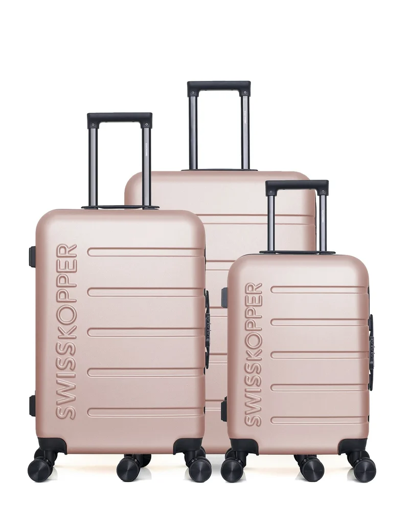 Lot de 3 Valises Grand Format, Valise Weekend et Valise Cabine AIGLE