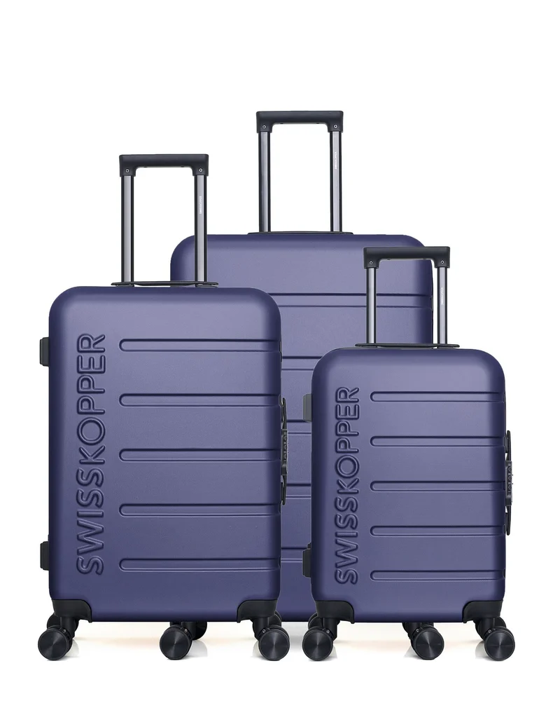 Lot de 3 Valises Grand Format, Valise Weekend et Valise Cabine AIGLE