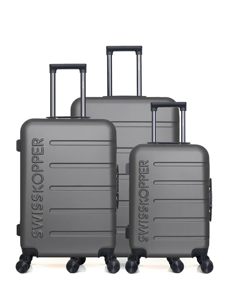 Lot de 3 Valises Grand Format, Valise Weekend et Valise Cabine AIGLE