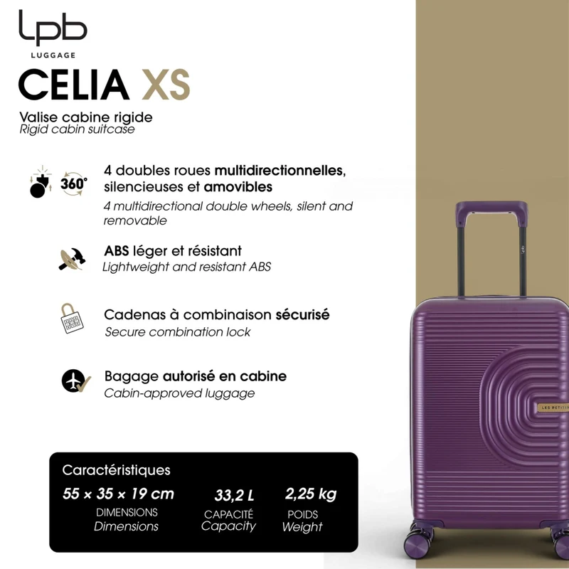 Valise Cabine XS CELIA