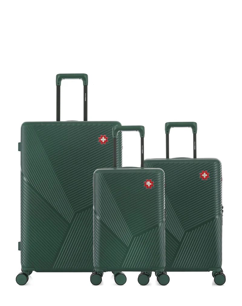 Lot de 3 Valises Rigides Grand Format, Cabine et Cabine XS FRIBOURG