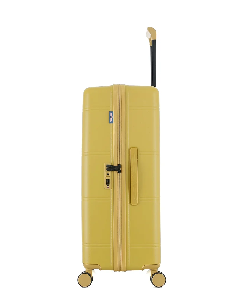 Lot de 4 Valises Rigides Grand Format, Taille Moyenne, Cabine et Cabine XS CLEVELAND