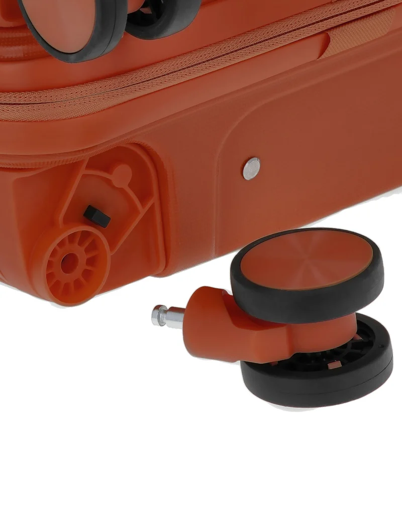 Lot de 4 Valises Rigides Grand Format, Taille Moyenne, Cabine et Cabine XS CLEVELAND