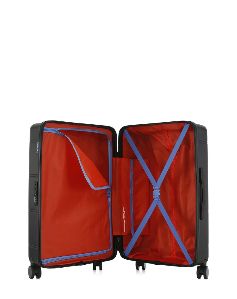 Lot de 2 Valises Rigides Taille Moyenne et Cabine CLEVELAND