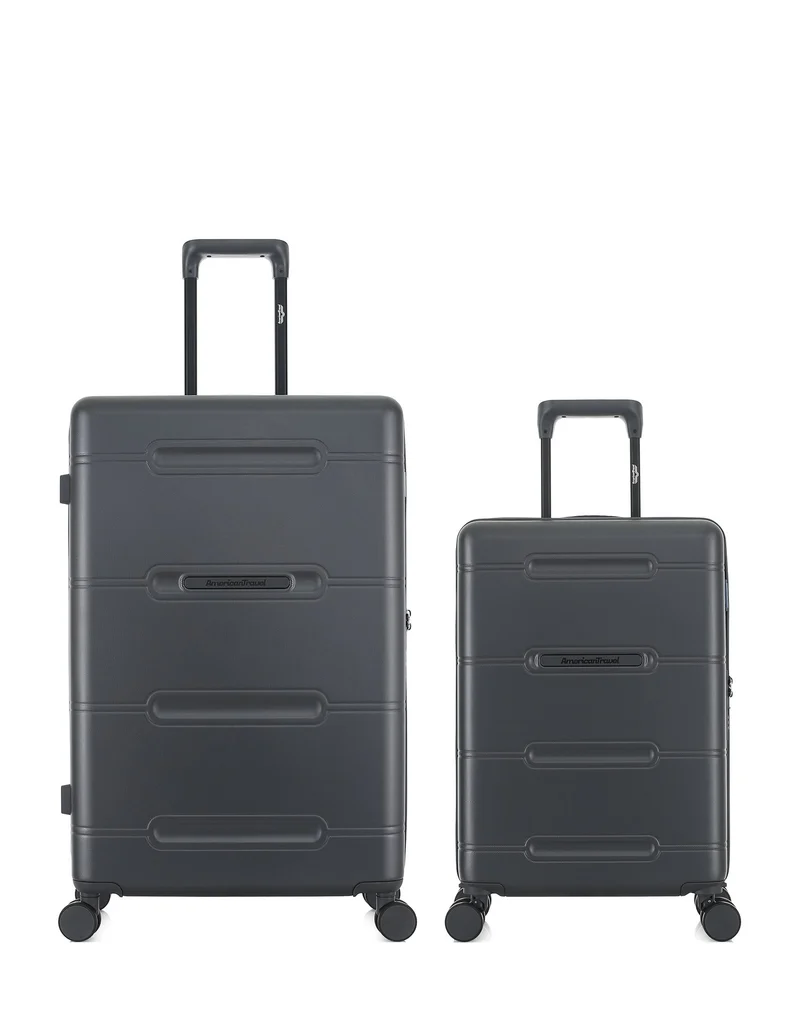 Lot de 2 Valises Rigides Grand Format et Cabine CLEVELAND