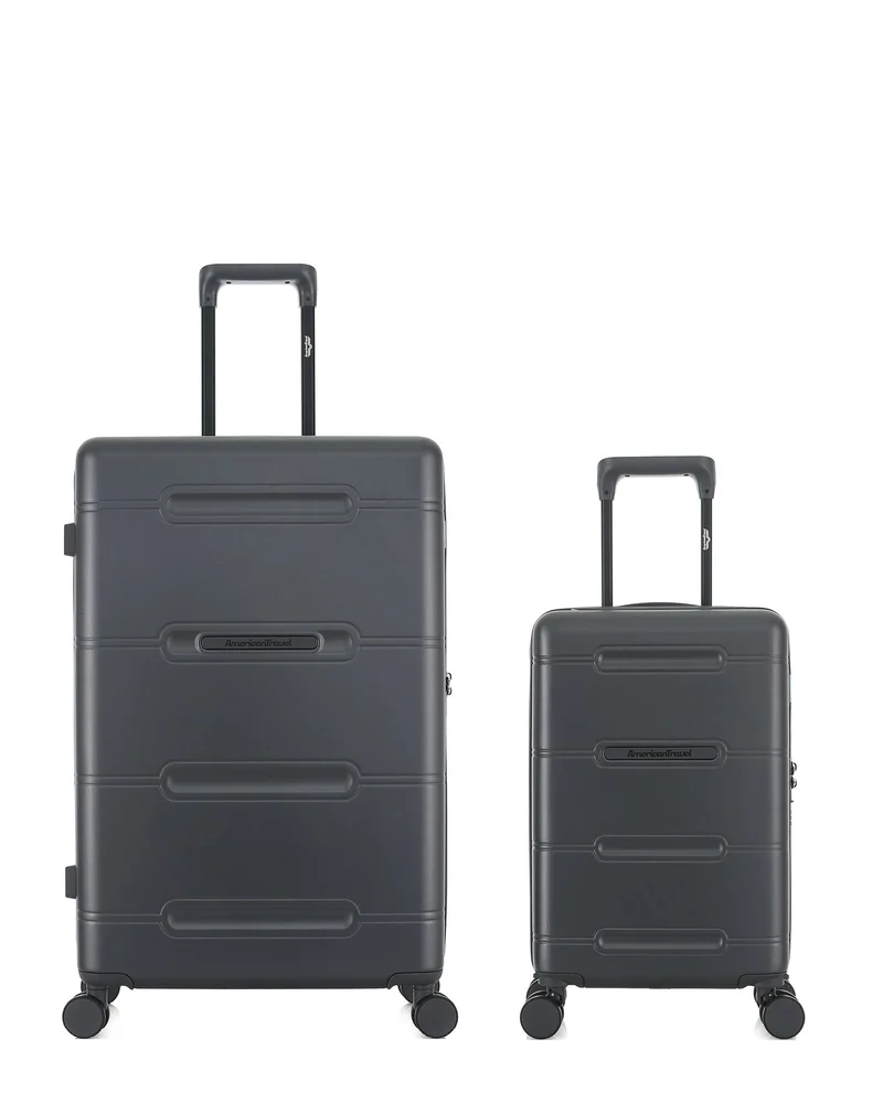 Lot de 2 Valises Rigides Grand Format et Cabine XS CLEVELAND