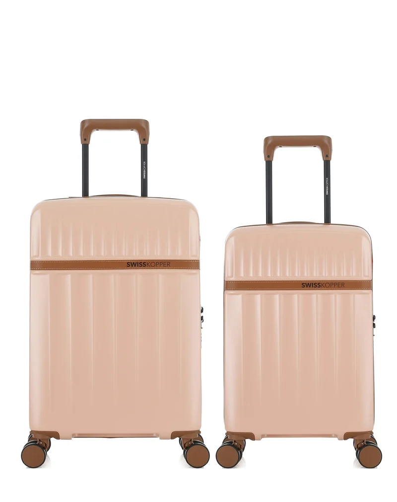 Lot de 2 Valises Rigides Cabine et Cabine XS ZERMATT