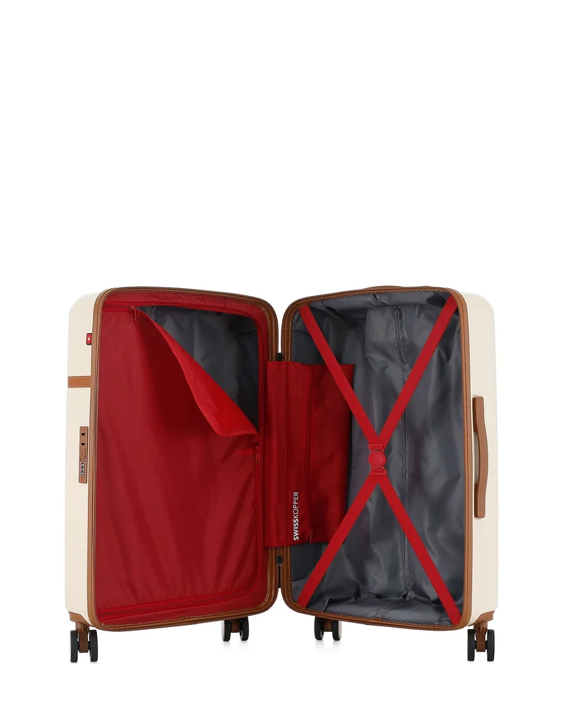 Lot de 2 Valises Rigides Taille Moyenne et Cabine XS ZERMATT