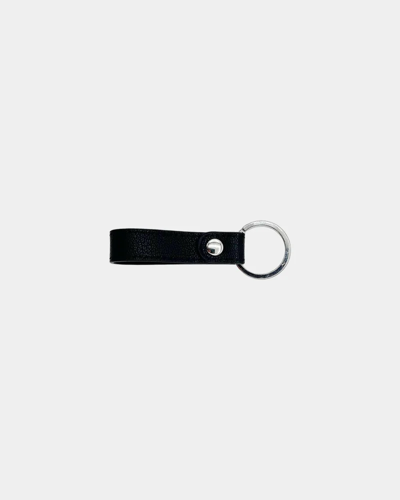 Porte-clés cuir recyclé INÉ à personnaliser