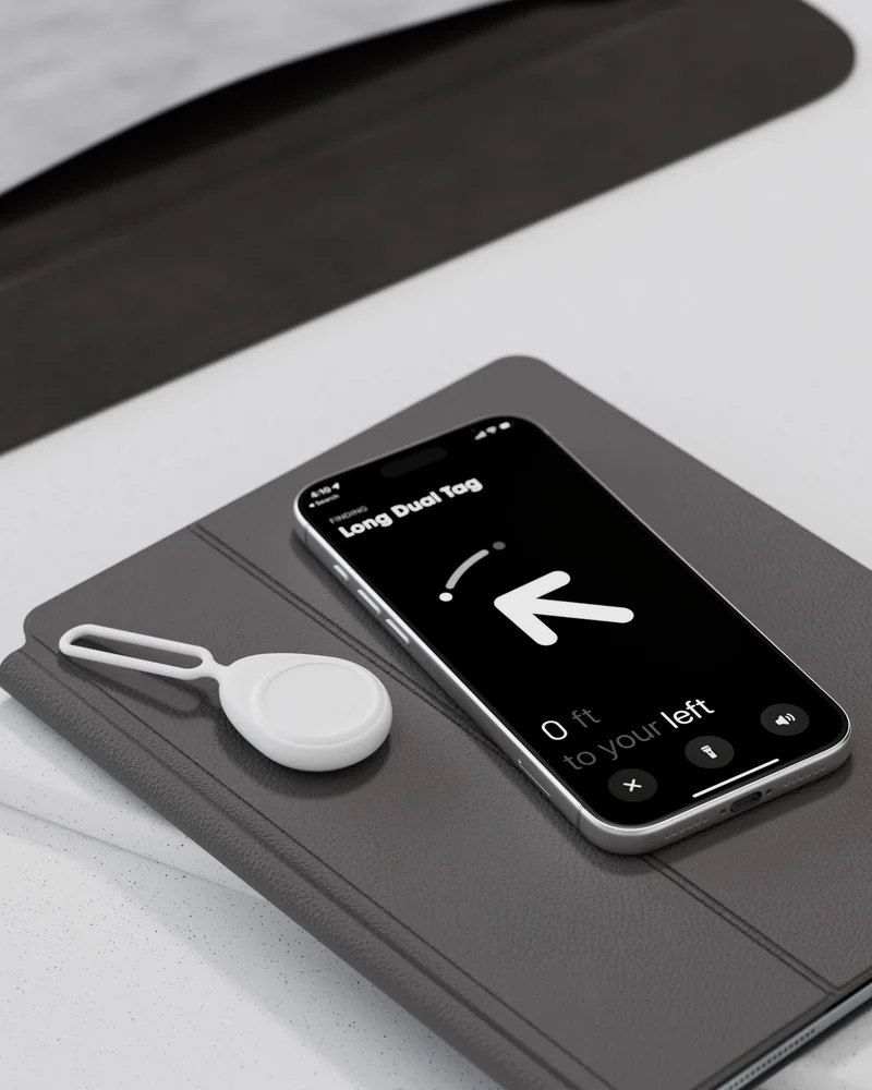Tag IP65 étanche LONG DUAL à personnaliser