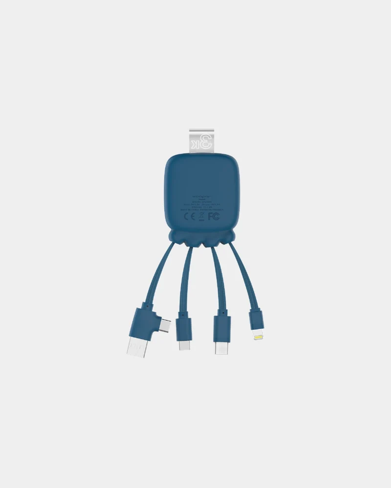 Batterie externe multi-câbles 3000mAh Gamma à personnaliser