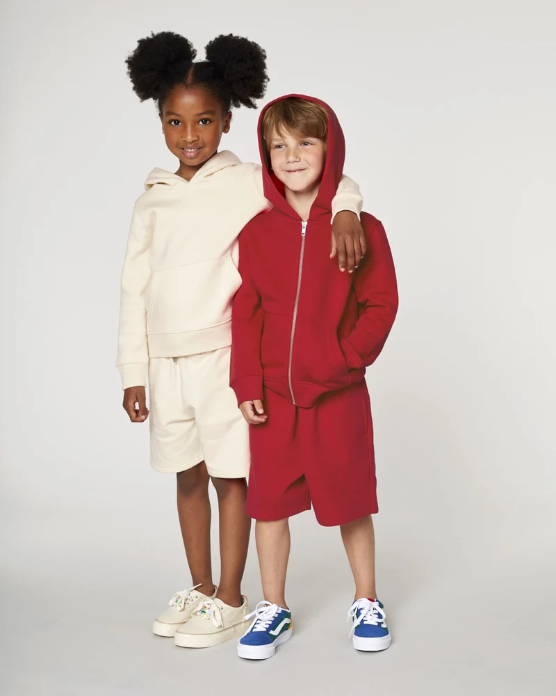 Short de jogging enfant coton bio Stanley/Stella Mini Bolter à personnaliser