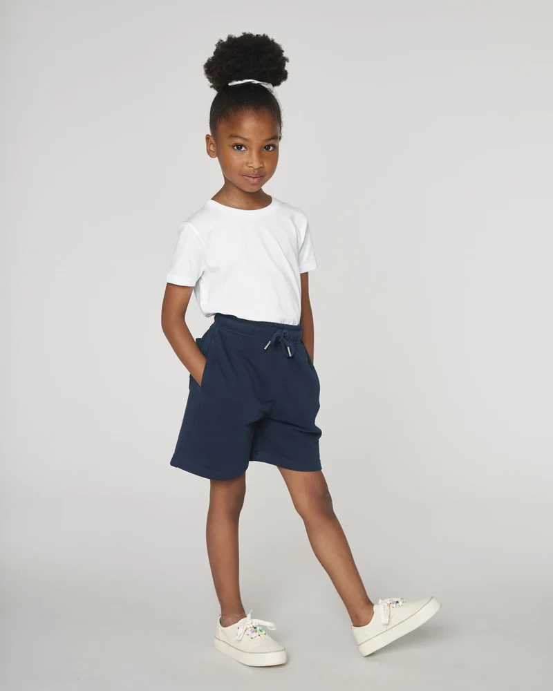 Short de jogging enfant coton bio Stanley/Stella Mini Bolter à personnaliser